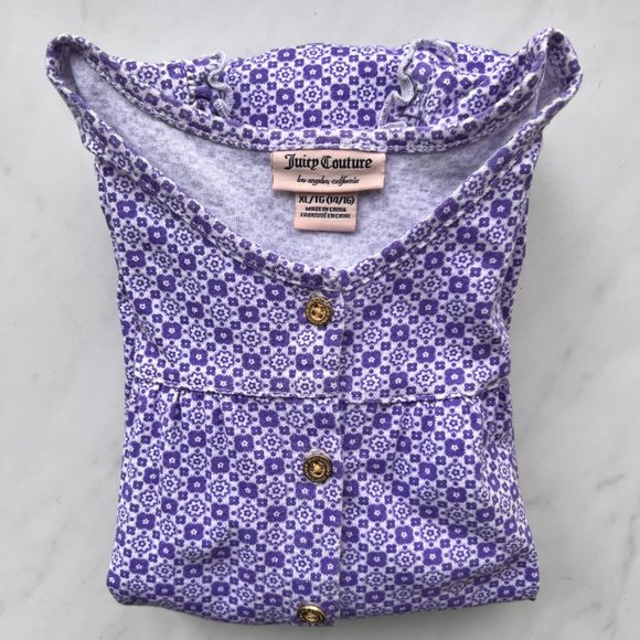 Kids Juicy Couture Shorts Romper - Picture 4 of 15